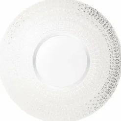 Plafonnier Brilliant Nunya LED Chrome, 1 lumière, Télécommandes