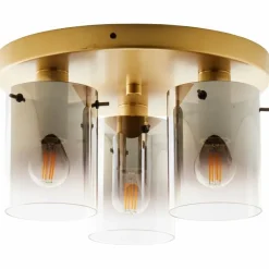 Plafonnier Brilliant Osaki Or, 3 lumières