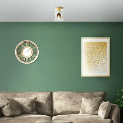 Plafonnier Brilliant Osaki Or, 1 lumière