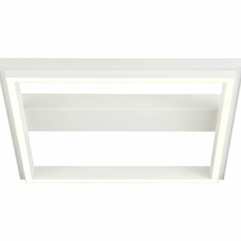 Plafonnier Brilliant Pallas LED Blanc, 1 lumière