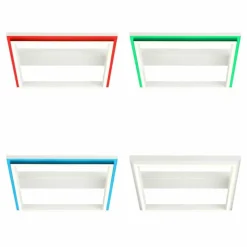 Plafonnier Brilliant Pallas LED Blanc, 1 lumière