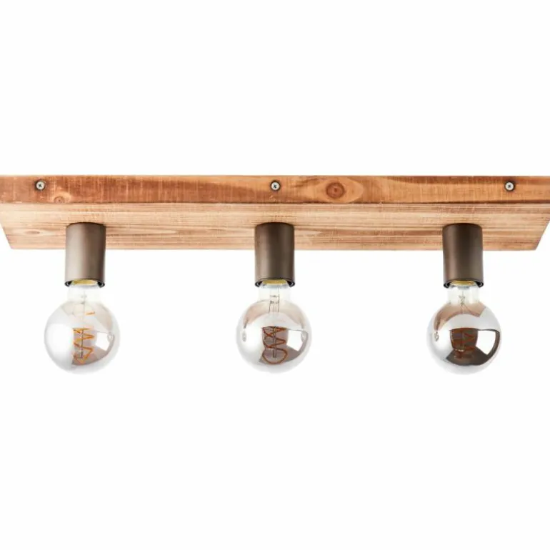 Plafonnier Brilliant Panto Noir, 3 lumières