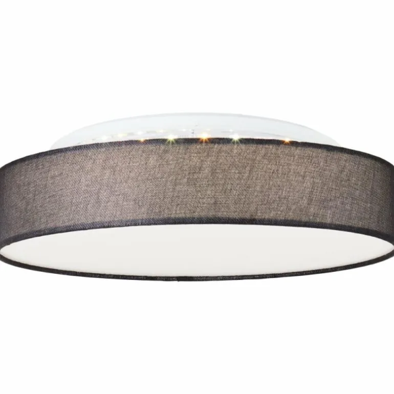 Plafonnier Brilliant Penley LED Blanc, 1 lumière, Télécommandes