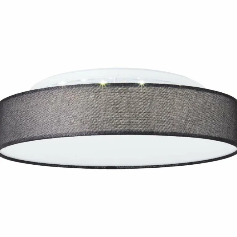 Plafonnier Brilliant Penley LED Blanc, 1 lumière, Télécommandes