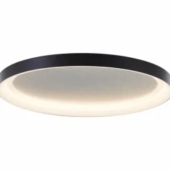 Plafonnier Brilliant Quito LED Noir, 1 lumière