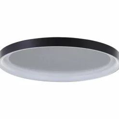 Plafonnier Brilliant Quito LED Noir, 1 lumière