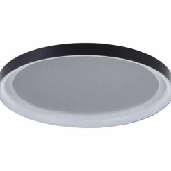 Plafonnier Brilliant Quito LED Noir, 1 lumière