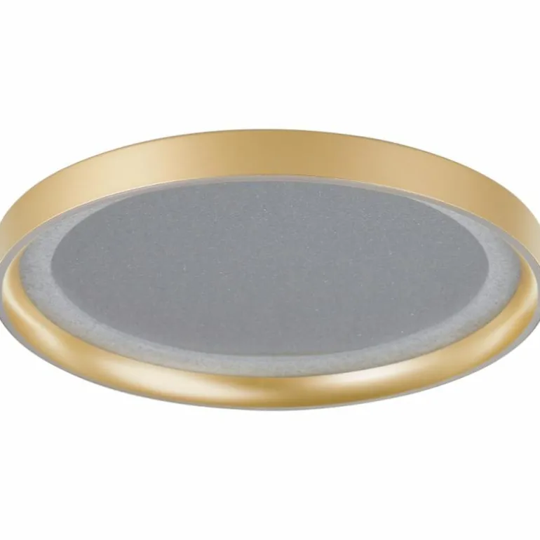 Plafonnier Brilliant Quito LED Or, 1 lumière