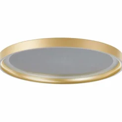 Plafonnier Brilliant Quito LED Or, 1 lumière