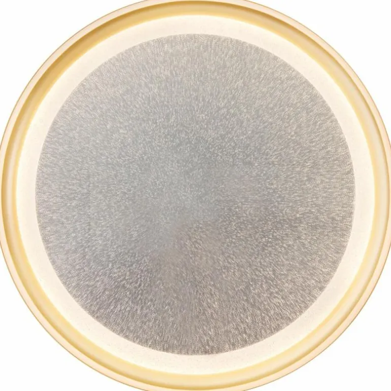 Plafonnier Brilliant Quito LED Or, 1 lumière