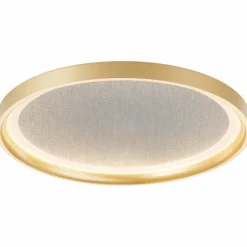 Plafonnier Brilliant Quito LED Or, 1 lumière