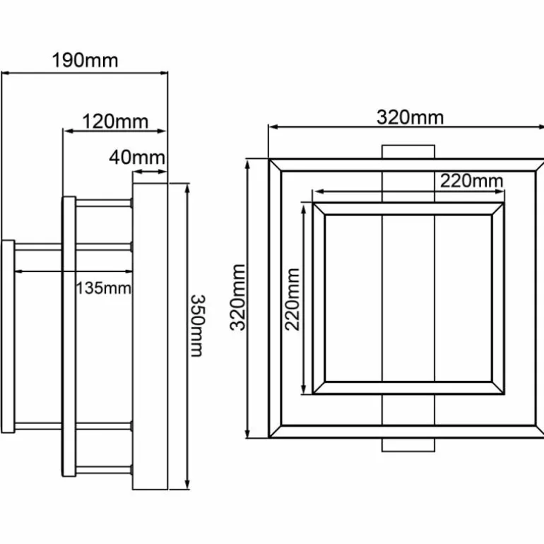 Plafonnier Brilliant Ranut LED Noir, 2 lumières