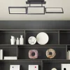 Plafonnier Brilliant Ranut LED Noir, 3 lumières