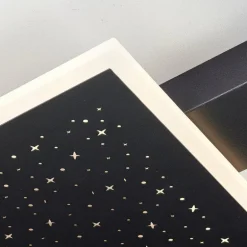 Plafonnier Brilliant Reno LED Noir, 1 lumière