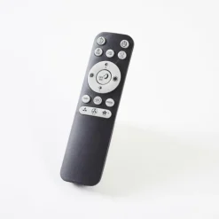 Plafonnier Brilliant Salerno LED Noir, 1 lumière, Télécommandes