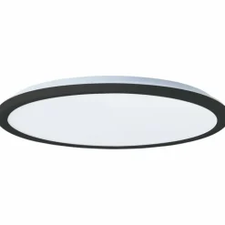 Plafonnier Brilliant Saltery LED Noir, Blanc, 1 lumière, Télécommandes, Changeur de couleurs