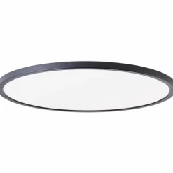 Plafonnier Brilliant Saltery LED Noir, Blanc, 1 lumière, Télécommandes, Changeur de couleurs