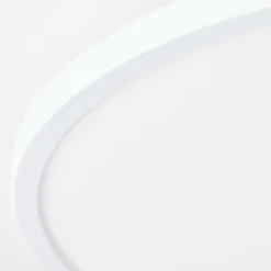 Plafonnier Brilliant Saltery LED Blanc, 1 lumière, Télécommandes, Changeur de couleurs