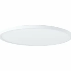 Plafonnier Brilliant Saltery LED Blanc, 1 lumière, Télécommandes, Changeur de couleurs