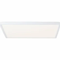 Plafonnier Brilliant Saltery LED Blanc, 1 lumière, Télécommandes, Changeur de couleurs