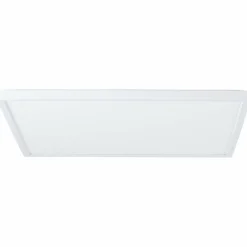 Plafonnier Brilliant Saltery LED Blanc, 1 lumière, Télécommandes, Changeur de couleurs