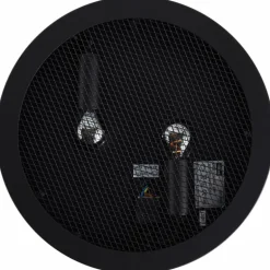 Plafonnier Brilliant Sandros Noir, 2 lumières