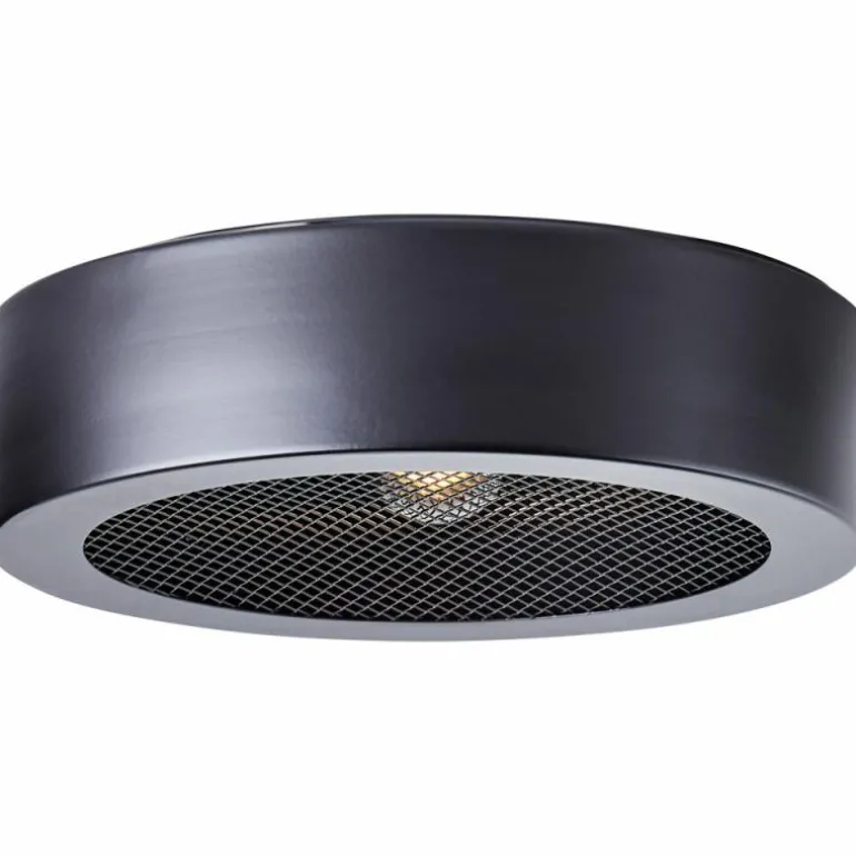 Plafonnier Brilliant Sandros Noir, 1 lumière