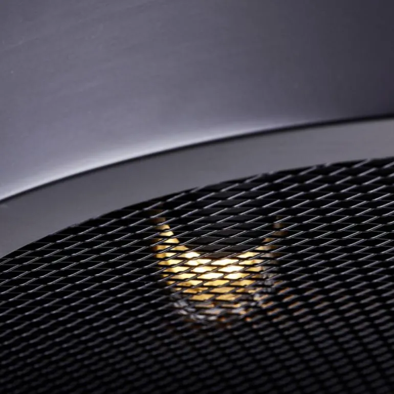 Plafonnier Brilliant Sandros Noir, 1 lumière