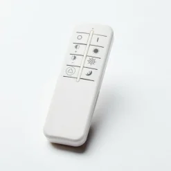 Plafonnier Brilliant Savare LED Gris, Blanc, 1 lumière, Télécommandes