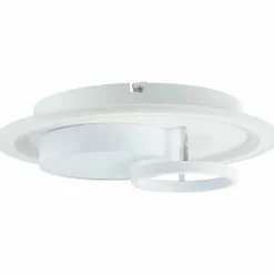 Plafonnier Brilliant Sigune LED Blanc, 1 lumière