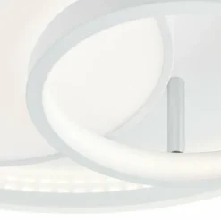 Plafonnier Brilliant Sigune LED Blanc, 1 lumière