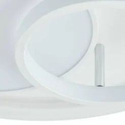 Plafonnier Brilliant Sigune LED Blanc, 1 lumière