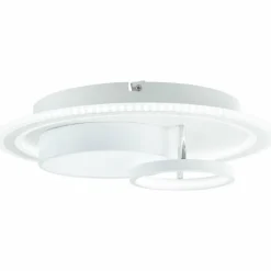 Plafonnier Brilliant Sigune LED Blanc, 1 lumière