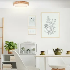 Plafonnier Brilliant Slimline LED Blanc, 1 lumière