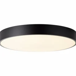 Plafonnier Brilliant Slimline LED Blanc, 1 lumière, Télécommandes