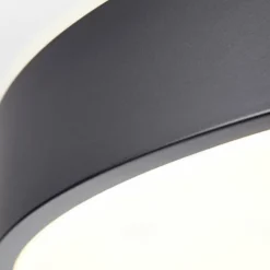 Plafonnier Brilliant Slimline LED Blanc, 1 lumière, Télécommandes