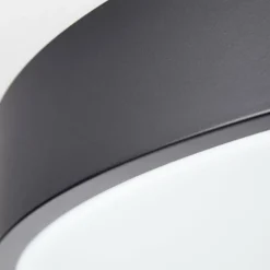 Plafonnier Brilliant Slimline LED Blanc, 1 lumière, Télécommandes