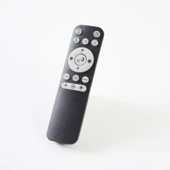 Plafonnier Brilliant Slimline LED Noir, 1 lumière, Télécommandes