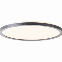 Plafonnier Brilliant Sorell LED Noir, 1 lumière, Télécommandes