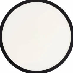 Plafonnier Brilliant Sorell LED Noir, 1 lumière, Télécommandes