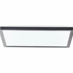 Plafonnier Brilliant Sorell LED Noir, 1 lumière, Télécommandes