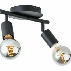 Plafonnier Brilliant Tiffany Noir, 2 lumières