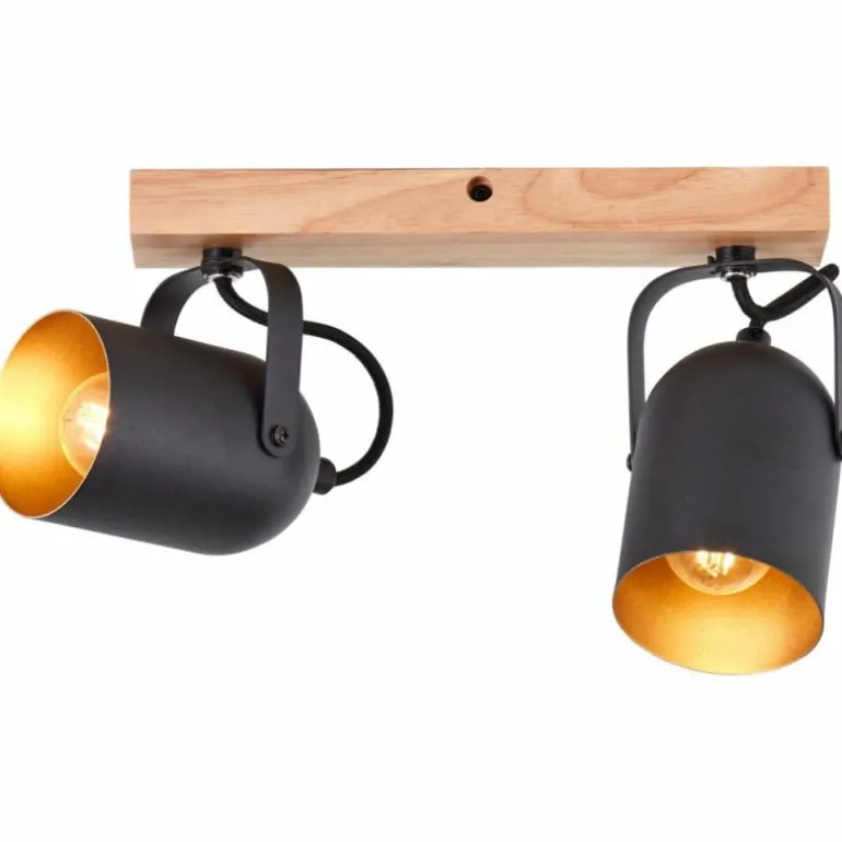 Plafonnier Brilliant Tronte Écru, 2 lumières