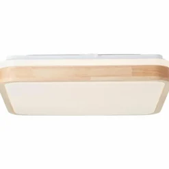 Plafonnier Brilliant Tumeo LED Brun, Blanc, 1 lumière