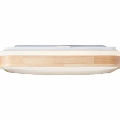 Plafonnier Brilliant Tumeo LED Brun, Blanc, 1 lumière