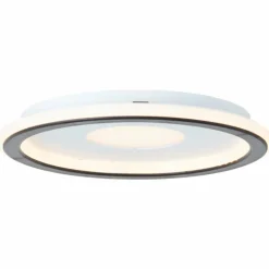 Plafonnier Brilliant Vegas LED Noir, Blanc, 1 lumière