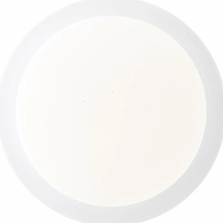 Plafonnier Brilliant Vittoria LED Blanc, 1 lumière