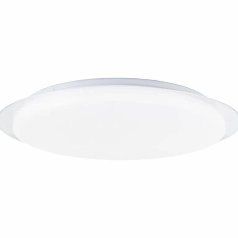 Plafonnier Brilliant Vittoria LED Blanc, 1 lumière, Télécommandes