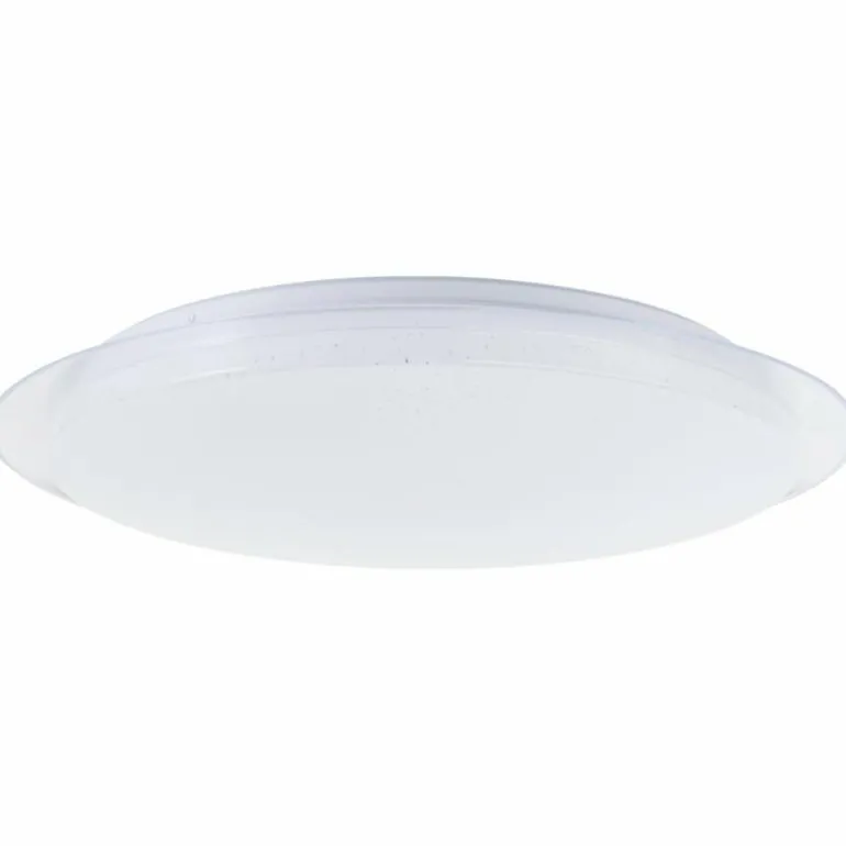 Plafonnier Brilliant Vittoria LED Blanc, 1 lumière, Télécommandes