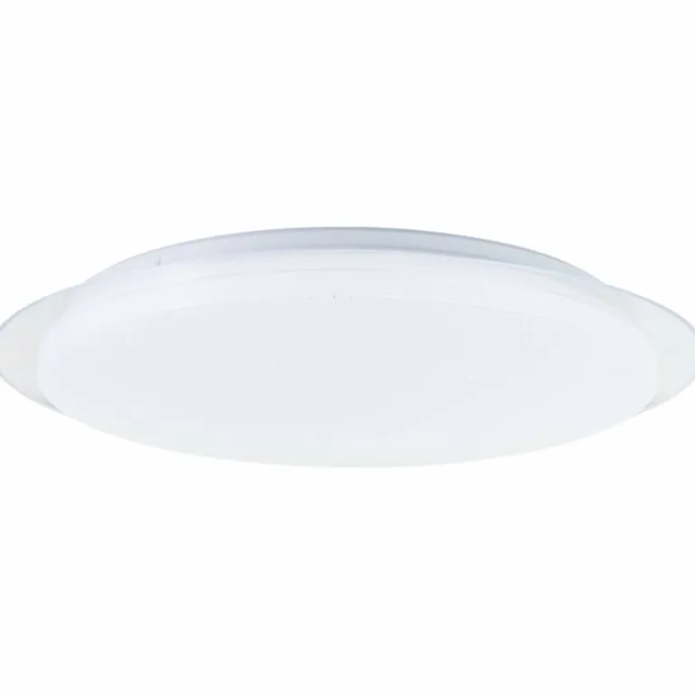 Plafonnier Brilliant Vittoria LED Blanc, 1 lumière, Télécommandes